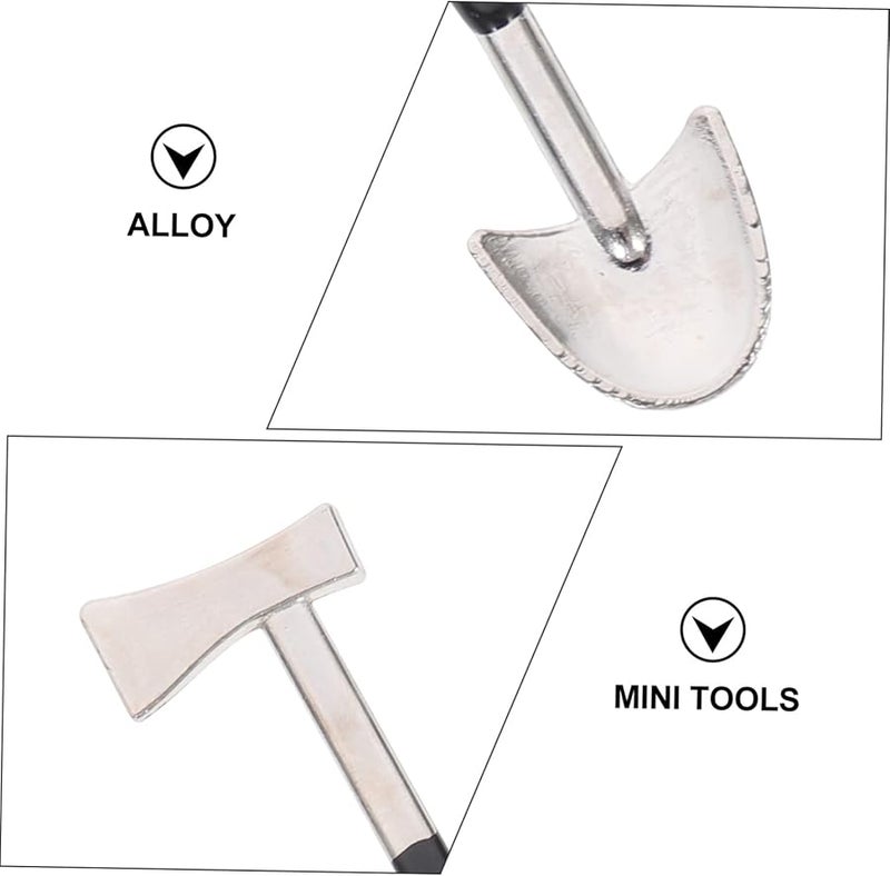 Miniature Gardening Tools Set Of 4 For Dollhouse Fairy Garden Model Accessories - Image 5